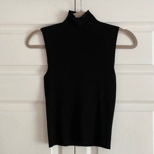zara mock neck tank top